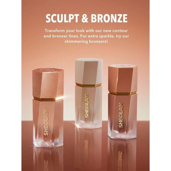 SHEGLAM Liquid Matte Bronzer – Golden Sun Sun-Kissed Glow for Fair to Light SkiN - Picture 8 of 10